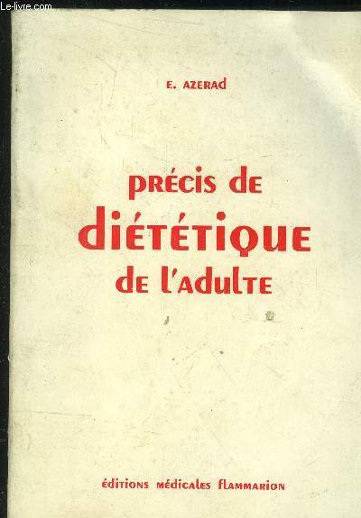 Prcis de dittique de l'adulte