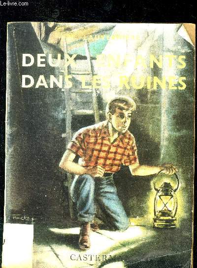 Deux enfants dans les ruines
