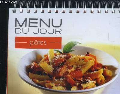 Menu du jour ptes