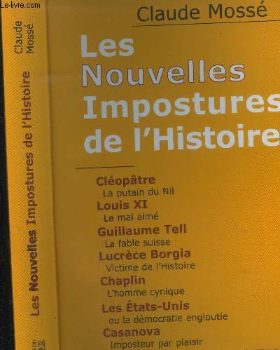 Les nouvelles impostures de l'histoire