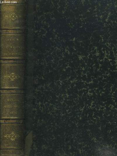 Album de salon de peinture des principaux ouvrages exposs au Louvre, reproduits par les peintres eux-mmes - de 1842 -1843 et 1844