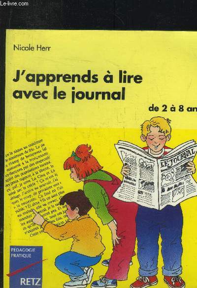 J'apprends  lire avec le journal de 2  8 ans