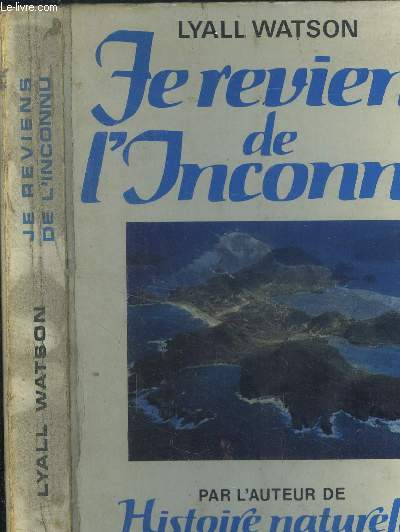 Je reviens de l'inconnu