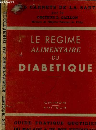 le regime alimentaire du diabtique