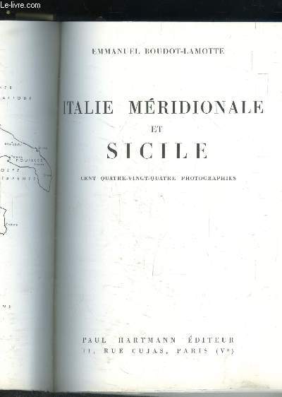 Italie Mridionale et Sicile -