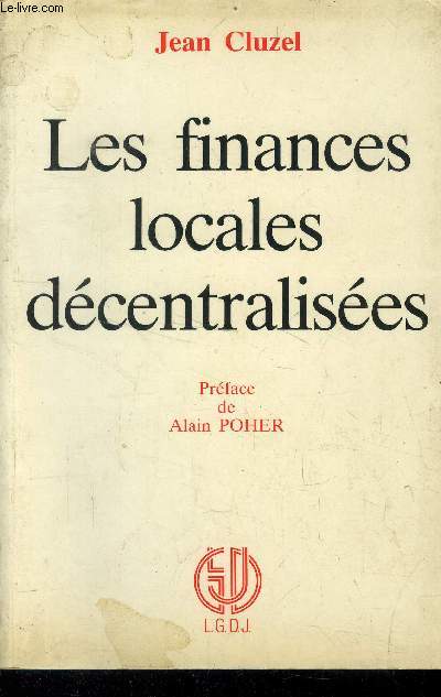 Les finances locales dcentralises