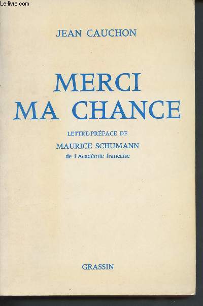 Merci ma chance (Collection 