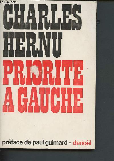 Priorit  Gauche