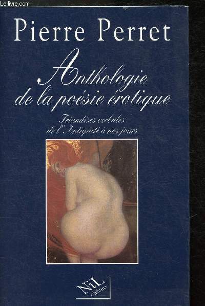 Anthologie de la posie rotique