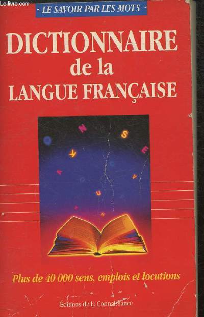 Dictionnaire de la langue franaise - Collection 