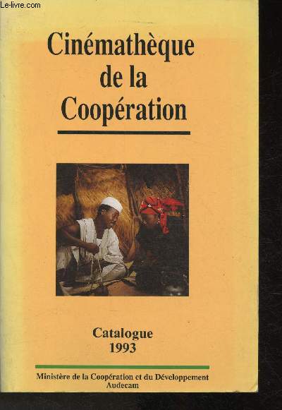 Cinmathque de la coopration - catalogue 1993