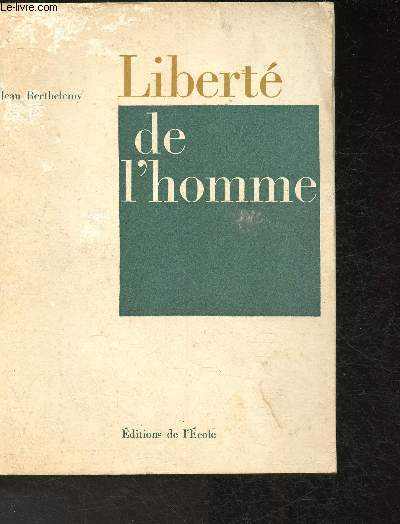 Libert de l'Homme