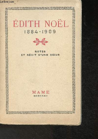 Edith Nol 1884-1909 