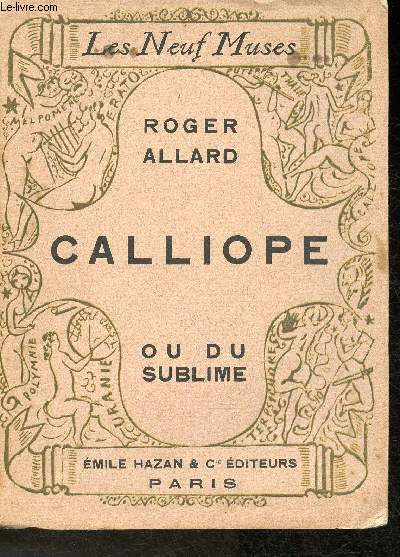 Calliope ou du sublime (Collection 