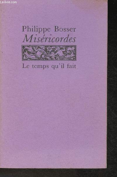 Misricordes suivi de Dictionnaire hypnagogique