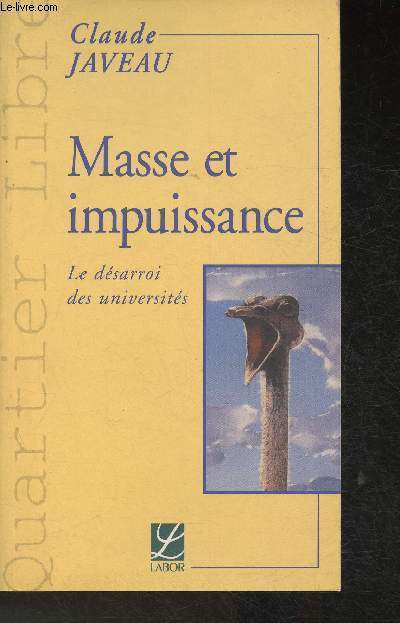 Masse et impuissance- Le dsarroi des universits