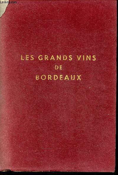 Les grands vins de Bordeaux