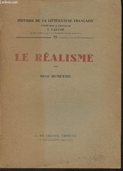 Le ralisme (Collection 