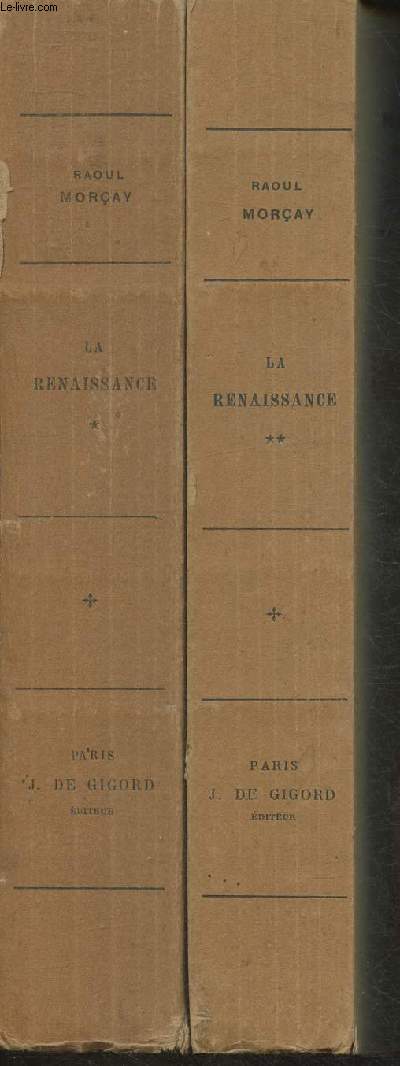 La renaissance Tomes I et II (2 volumes) (Collection 