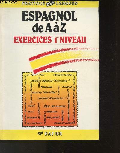 Espagnol de A  Z- Exerices 1er niveau (Collection 
