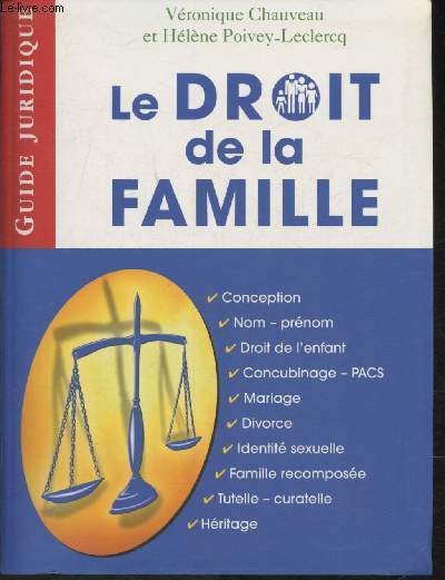 Le droit de la famille- Guide juridique