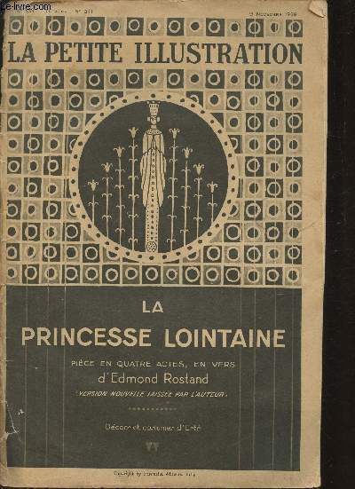 La princesse lointaine- Pice en 4 actes en vers (Collection 