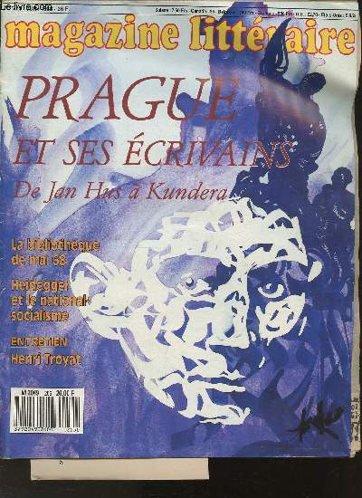 Magazine littraire n255- Juin 1988- Prague, ses crivains