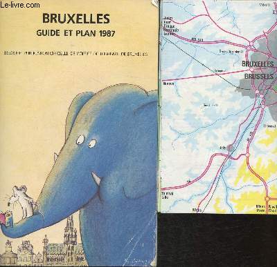 Bruxelles guide et plan 1987