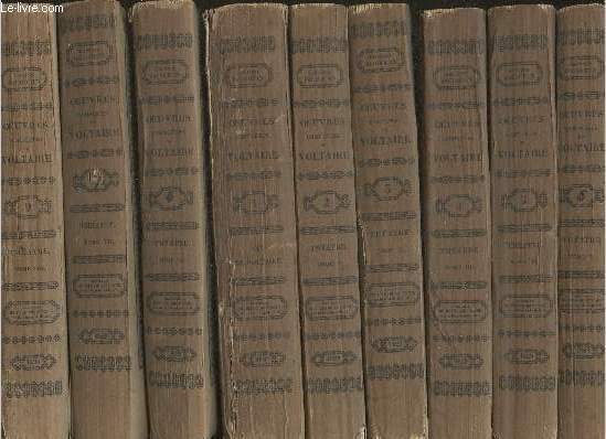 Oeuvres compltes de Voltaire- Tomes I  XIV (14 volumes)