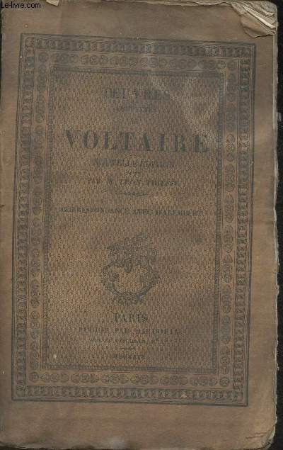 Oeuvres compltes de Voltaire Tome LXXIV: Correspondance avec D'Alembert (1 volume)