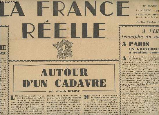 La France Relle- n165-15 mars 1938