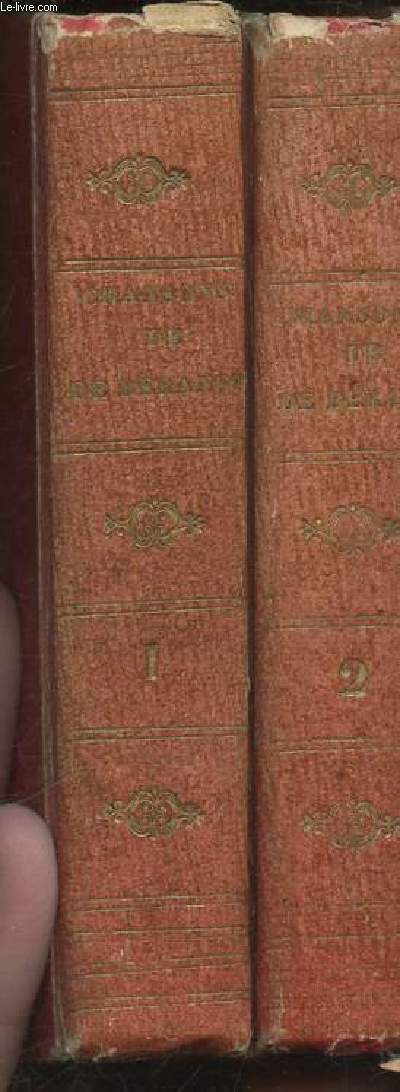 Oeuvres compltes de P.J. Branger- Tome I et II (en 2 volumes)