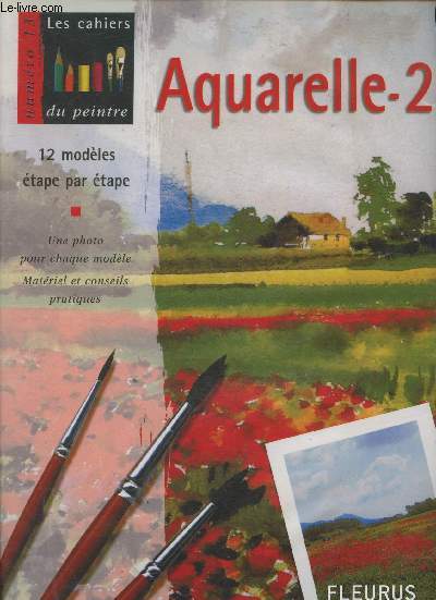 Les cahiers du peintre n13 - Aquarelle 2- 12 modles tape par tape