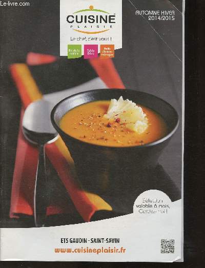 Cuisine plaisir- Automne-Hiver 2014/2015