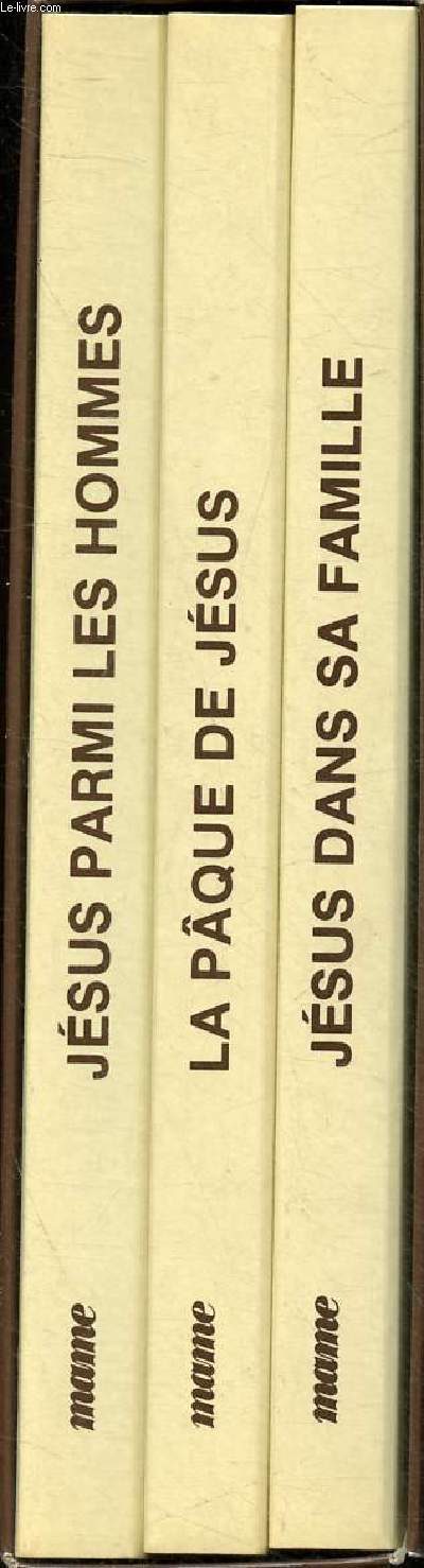 La vie de Jsus- 3 livres  lire, regarder et anims : Jsus parmi les hommes, La Pques de Jsus, Jsus dans sa famille