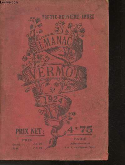 Almanach Vermot 1924