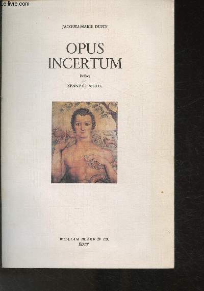 Opus incertum - Edition nouvelle, revue et augmente par l'auteur