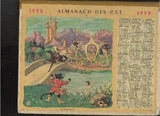 Almanach des P.T.T 1959