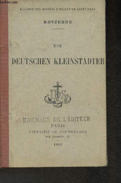 Kotzebue- Die Deutschen Kleinstdter