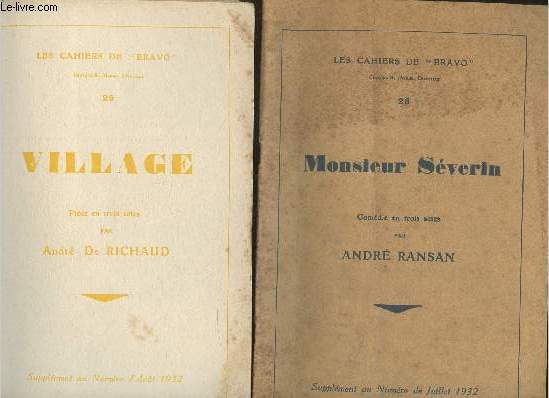 Recueils des 'Cahiers de Bravo' n° 28 à 32 (en 5 volumes) - Supléments de Juillet 1932 à Novembre 1932
