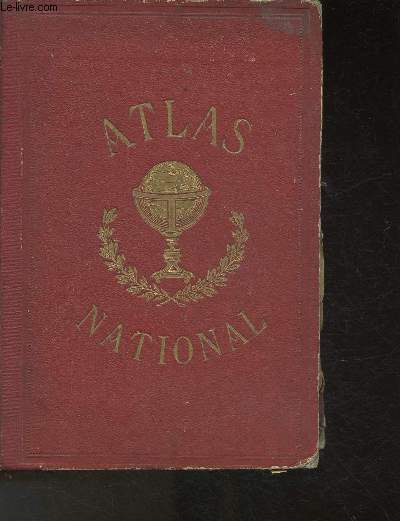 Petit atlas national contenant tous les dpartement diviss par arrondissement