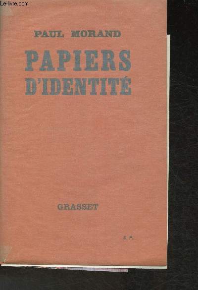 Papiers d'indentit