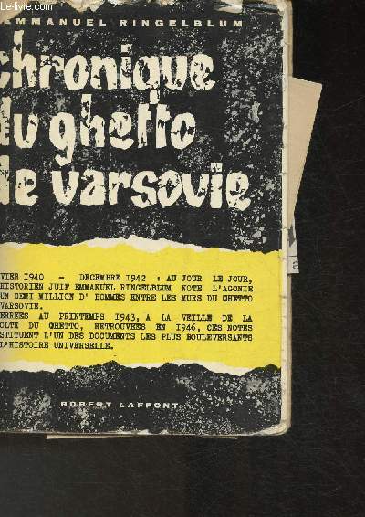 Chronique du Guetto de Varsovie