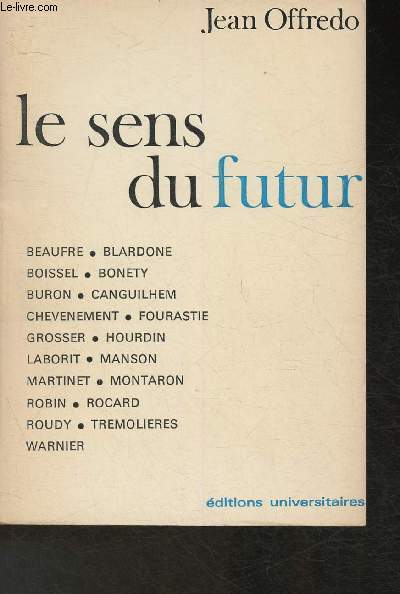 Le sens du futur
