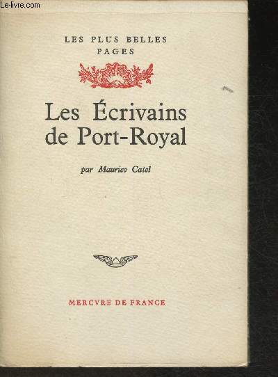Les crivains de Port-Royal
