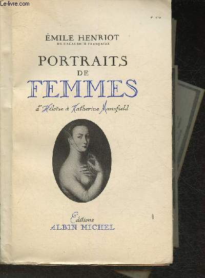 Portraits de Femmes- D'Hlose  Katherine Mansfield