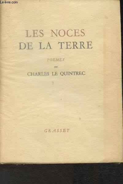 Les noces de la terre- Pomes