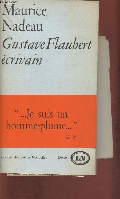 Gustave Flaubert, crivain