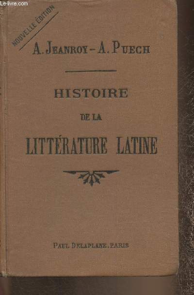 Histoire de la littrature latine