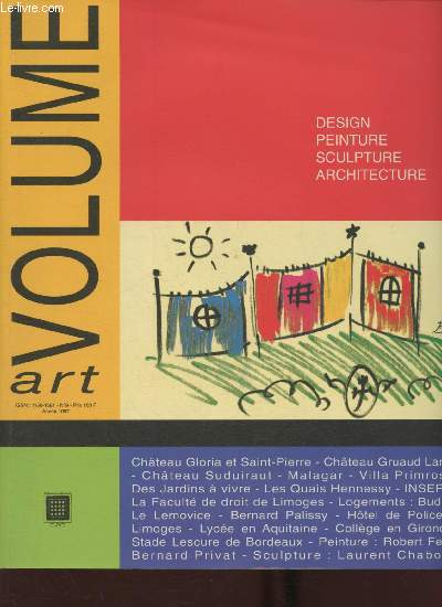 Art Volume n9 anne 1997- Design, peinture, sculpture, architecture
